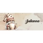 Névvel kérhető - Nagy bögrés kávés manó mintás bögre