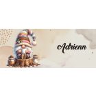 Névvel kérhető - Kávés manó csüccs mintás bögre