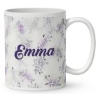 Névvel kérhető - Hintázó Levendulás manó mintás bögre