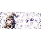 Névvel kérhető - Cuki levendulás manó mintás bögre