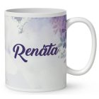 Névvel kérhető - Tündéri levendulás manó mintás bögre