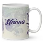 Névvel kérhető - Édes levendulás manó mintás bögre