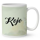 Névvel kérhető - Angol bulldog portré mintás bögre