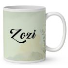 Névvel kérhető - Pincser portré mintás bögre