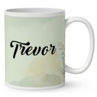 Névvel kérhető - Weimari vizsla portré mintás bögre