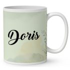 Névvel kérhető - Shetlandi juhászkutya portré mintás bögre