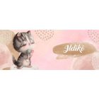 Kérd a Neveddel - Cica egér barátság mintás bögre