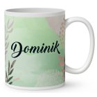 Kérd a Neveddel - Cica egér barátság mintás bögre