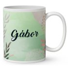 Kérd a Neveddel - Cuki utazós kecske mintás bögre