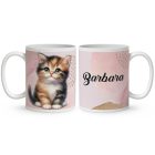 Kérd a Neveddel - Cuki tarka cicus mintás bögre