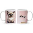 Kérd a Neveddel - Cuki ragdoll cicus mintás bögre