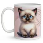 Kérd a Neveddel - Cuki ragdoll cicus mintás bögre