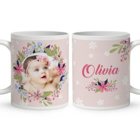   Egyedi, fényképes bögre - Tündéri kislány mintás bögre