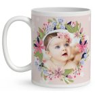 Egyedi, fényképes bögre - Tündéri kislány mintás bögre