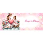 Kérd a neveddel - Anya és lánya buborékfújás mintás bögre