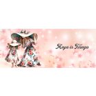 Kérd a neveddel - Kalapos Anya és lánya mintás bögre