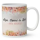 Kérd a neveddel -  Mese Együtt Anyával mintás egyedi bögre