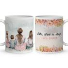 Kérd a neveddel -  Mese Együtt Anyával mintás egyedi bögre