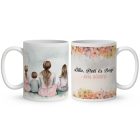 Kérd a neveddel -  Mese Együtt Anyával mintás egyedi bögre