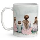 Kérd a neveddel -  Mese Együtt Anyával mintás egyedi bögre