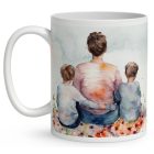 Kérd a neveddel -  Mese Együtt Anyával mintás egyedi bögre