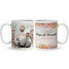 Kérd a neveddel - Anya és kicsi fia mintás bögre