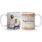 Kérd a neveddel - Anya és két fia mintás bögre