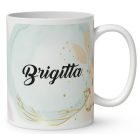 Névvel kérhető - Rock'n' kávés farkas mintás bögre