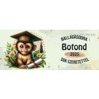 Névvel kérhető Maki - 2024 évi Ballagásra mintás bögre