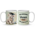 Névvel kérhető Bárány - 2024 évi Ballagásra mintás bögre