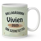 Névvel kérhető Bárány - 2024 évi Ballagásra mintás bögre