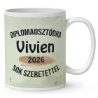 Névvel kérhető Bárány - 2026 évi Ballagásra mintás bögre