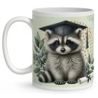 Névvel kérhető Mosómedve - 2025 évi Ballagásra mintás bögre