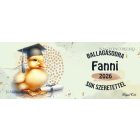 Névvel kérhető Kacsa - 2026 évi Ballagásra mintás bögre