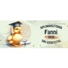 Névvel kérhető Kacsa - 2026 évi Ballagásra mintás bögre