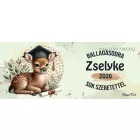 Névvel kérhető Szarvas - 2026 évi Ballagásra mintás bögre