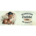 Névvel kérhető Szarvas - 2026 évi Ballagásra mintás bögre