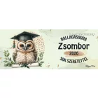 Névvel kérhető Bölcs Bagoly - 2026 évi Ballagásra mintás bögre