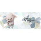 Névvel kérhető - Jó reggelt kávés bárány mintás bögre