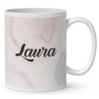 Névvel kérhető - Cuki zöld kis csiga mintás bögre