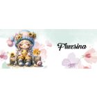 Névvel kérhető - Cuki csigás napraforgós manó lány mintás bögre