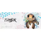 Névvel kérhető - Bubble cuki teknős mintás bögre