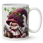 Névvel kérhető - A legjobb borász manólány mintás bögre