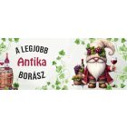 Névvel kérhető - A legjobb borász manó mintás bögre