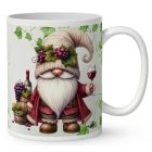 Névvel kérhető - A legjobb borász manó mintás bögre