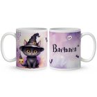 Névvel kérhető - Halloween Cicus mintás bögre