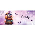 Névvel kérhető - Halloween Könyvek mintás bögre