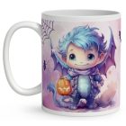 Névvel kérhető - Halloween Sárkány fiú mintás bögre