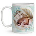 Egyedi, fényképes bögre - Baba kisfiú mintás bögre