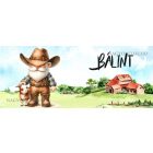 Névvel kérhető - Gazda manó kecskével mintás bögre